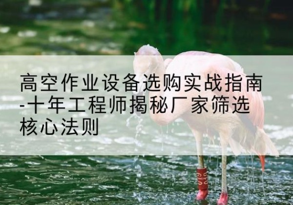 木兰剪叉式升降机厂家-高空作业设备选购实战指南-十年工程师揭秘厂家筛选核心法则